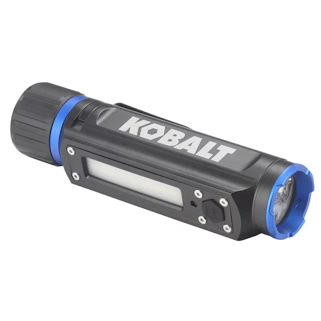 Kobalt 1000-Lumen 5 Modes LED Flashlight with Rechargeable with Batteries Included