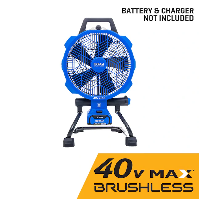 Kobalt-14-in-40-Volt-5-Speed-High-Velocity-Indoor-by-Outdoor-Blue-Pedestal-Fan-Battery-and-Charger-Not-Included