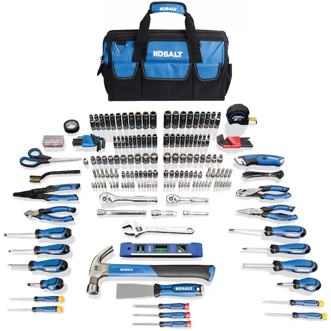 Kobalt 230-Piece Household Tool Set with Soft Case