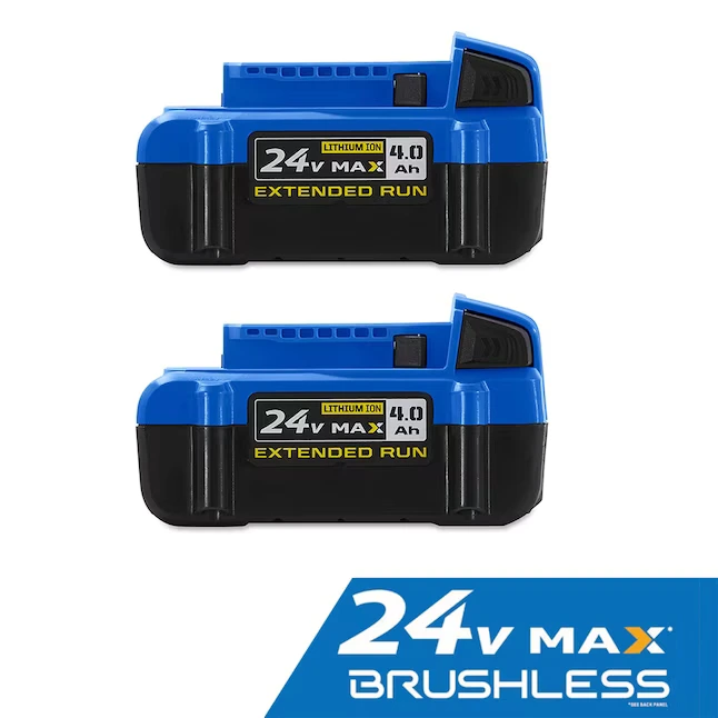 Kobalt 24-V 2-Pack Lithium Battery (4 Ah)