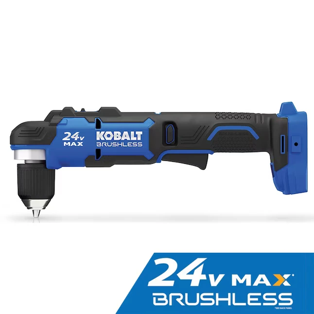 Kobalt 24-volt 3/8-in Keyless Brushless Right Angle Cordless Drill