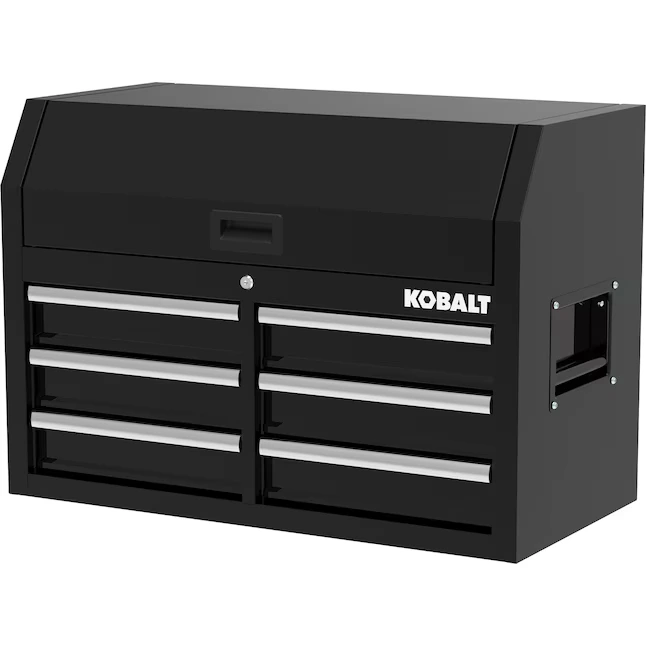 Kobalt 36-in W x 18-in H x 24.8-in D 6-Drawer Steel Tool Chest (Black) 