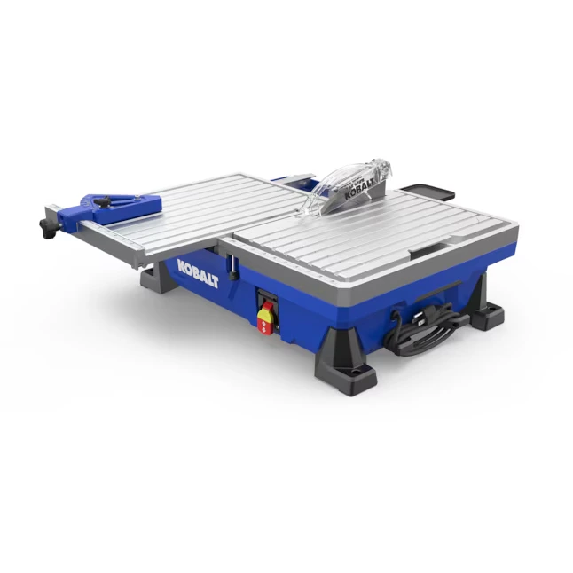 Kobalt 6-Amp 7-in Corded Wet Tabletop Sliding Table Tile Saw (Charger Not Included)
