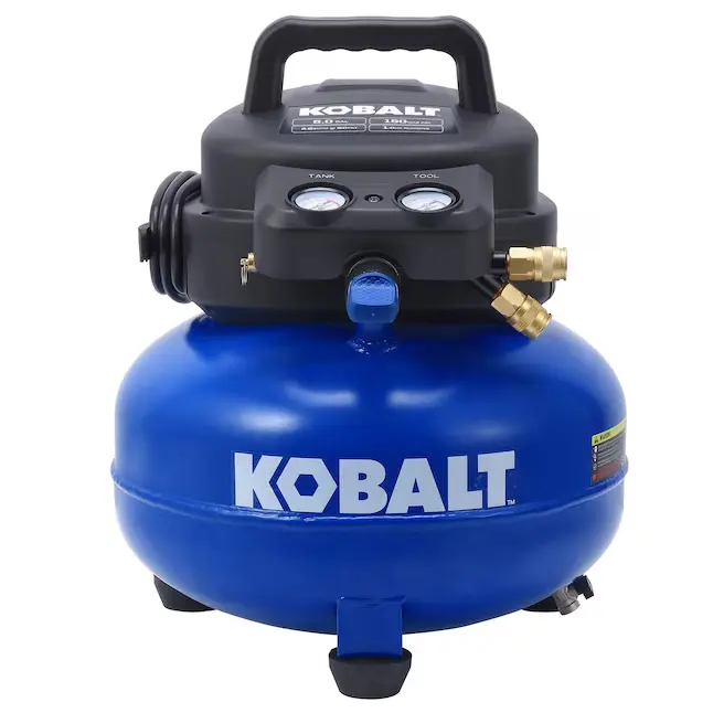 Kobalt 6-Gallons Portable Electric 150 PSI Pancake Air Compressor