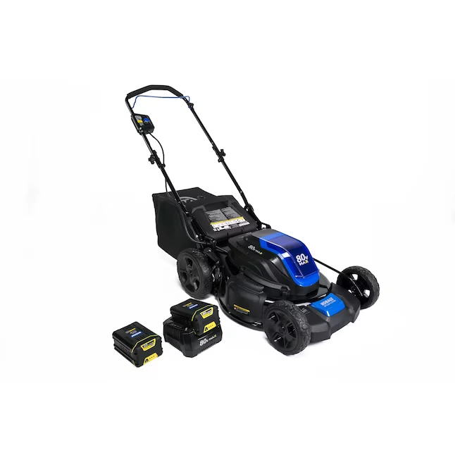 Kobalt 80-Volt 21-in Cordless Push Lawn Mower 2 Ah (2-Batteries and Charger Included)