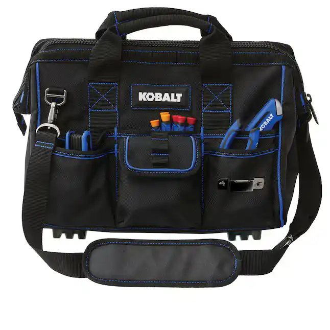 Kobalt Blue Polyester 16-in Zippered Cargo Bag