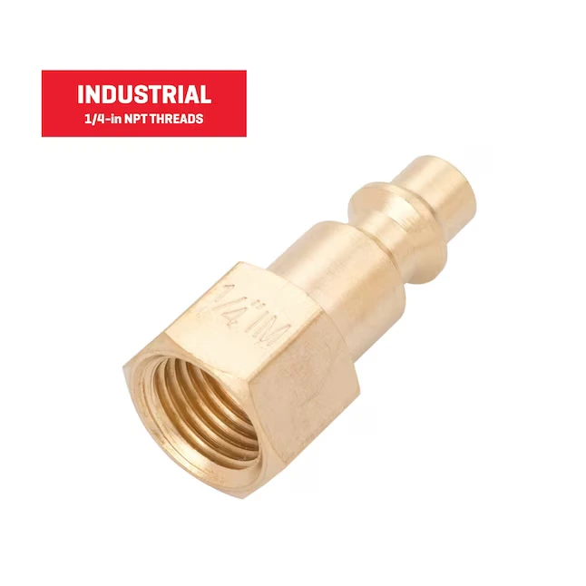 Kobalt Brass NPT Plug (F)-1/4-in Industrial