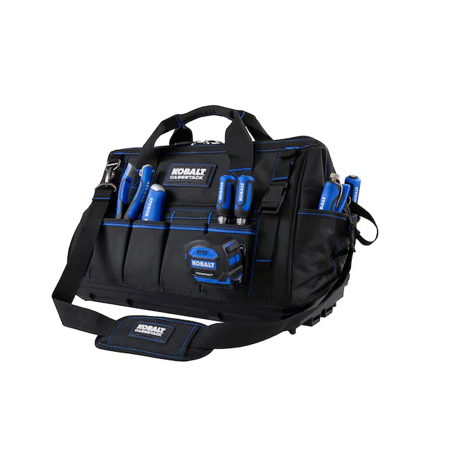 Kobalt CaseStack Blue Polyester 20-in Zippered Tool Bag
