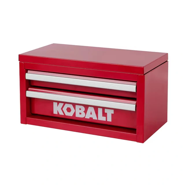 Kobalt Mini 2-Drawer Red Steel Tool Box