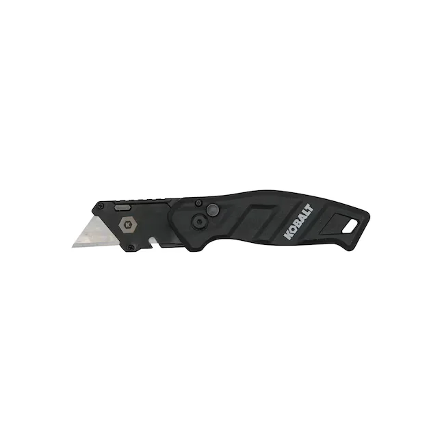 Kobalt Release Compact 3/4-in 1-Blade Folding Utility Knife
